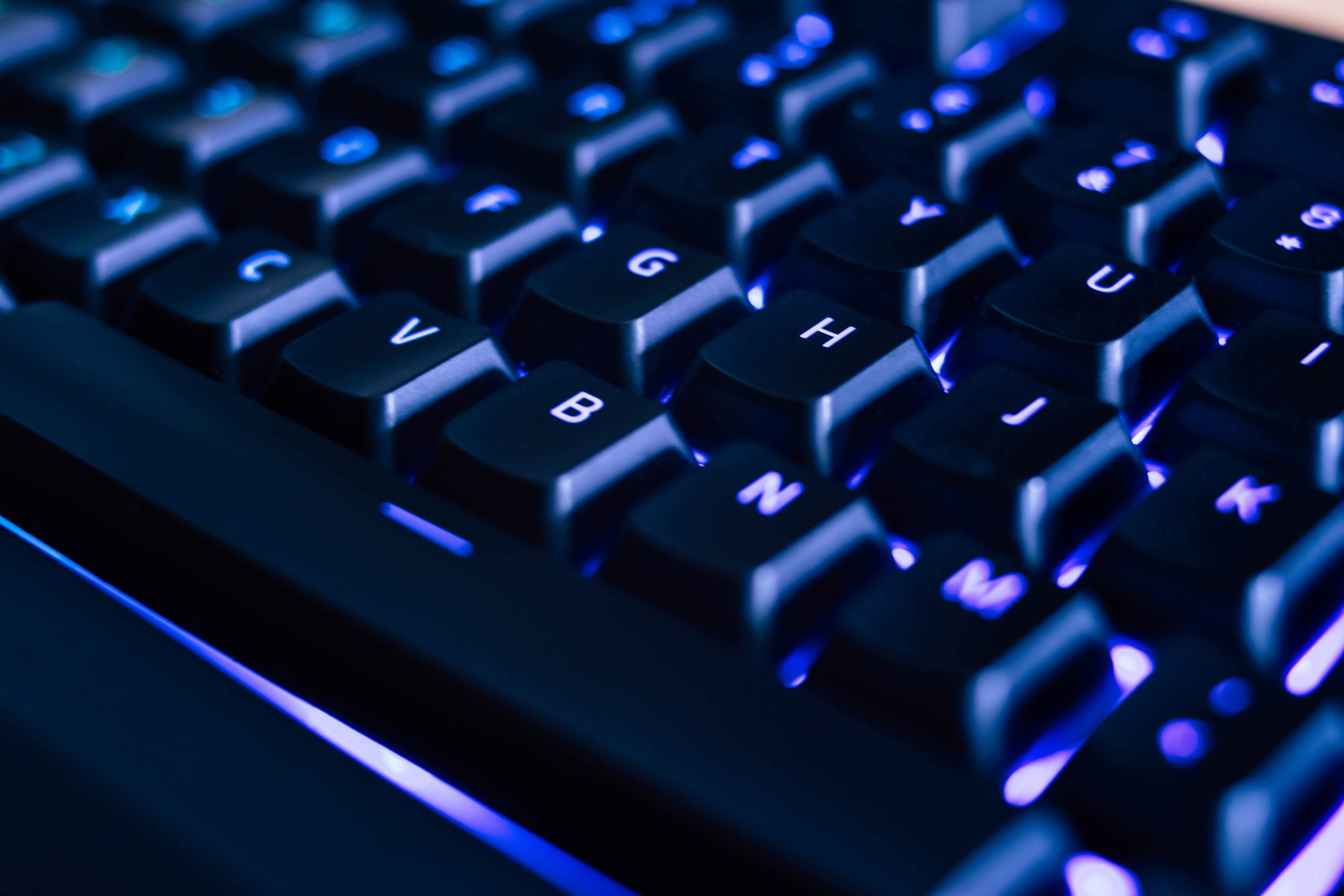 Backlit Computer Keyboard